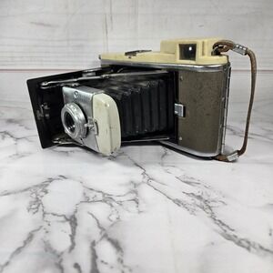 Vintage Polaroid Land Camera Model 80A Folding Bellow Untested Retro Photography